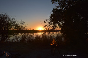 Abendstimmung am Kwando River